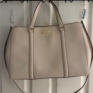 Kate Spade Beige Satchel Bag